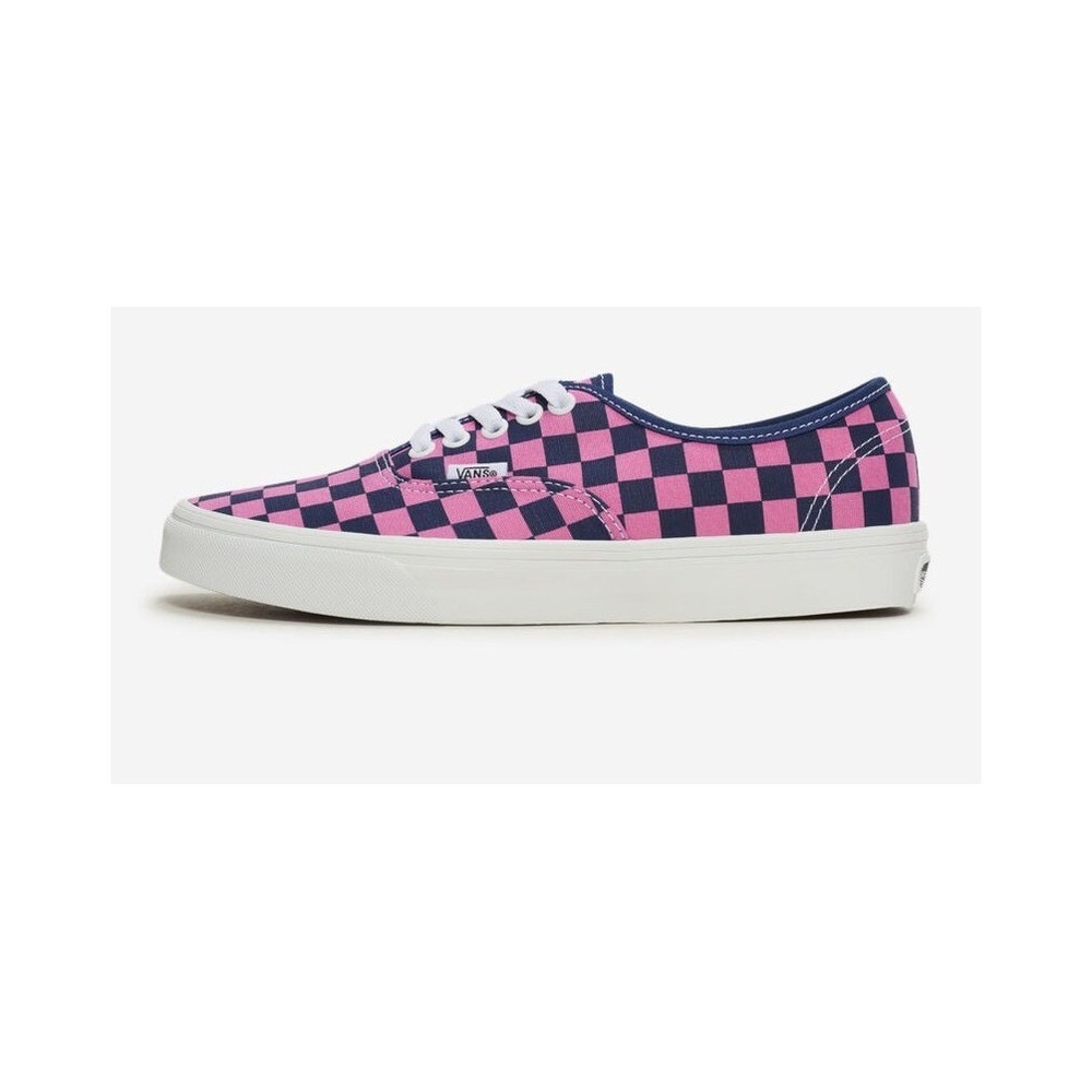 Vans Authentic Checkerboard Deep Indigo Pink Sneakers VN000EAD1VZ Womens 8.0 - Picture 2 of 6